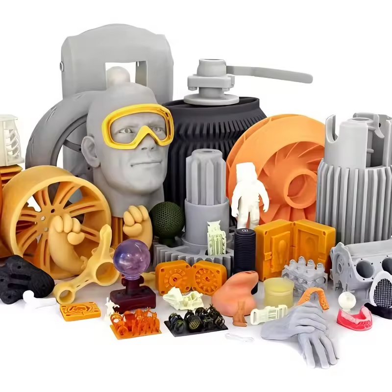 высокое качество 3d модели настройки, используя смолу, нейлон, ab